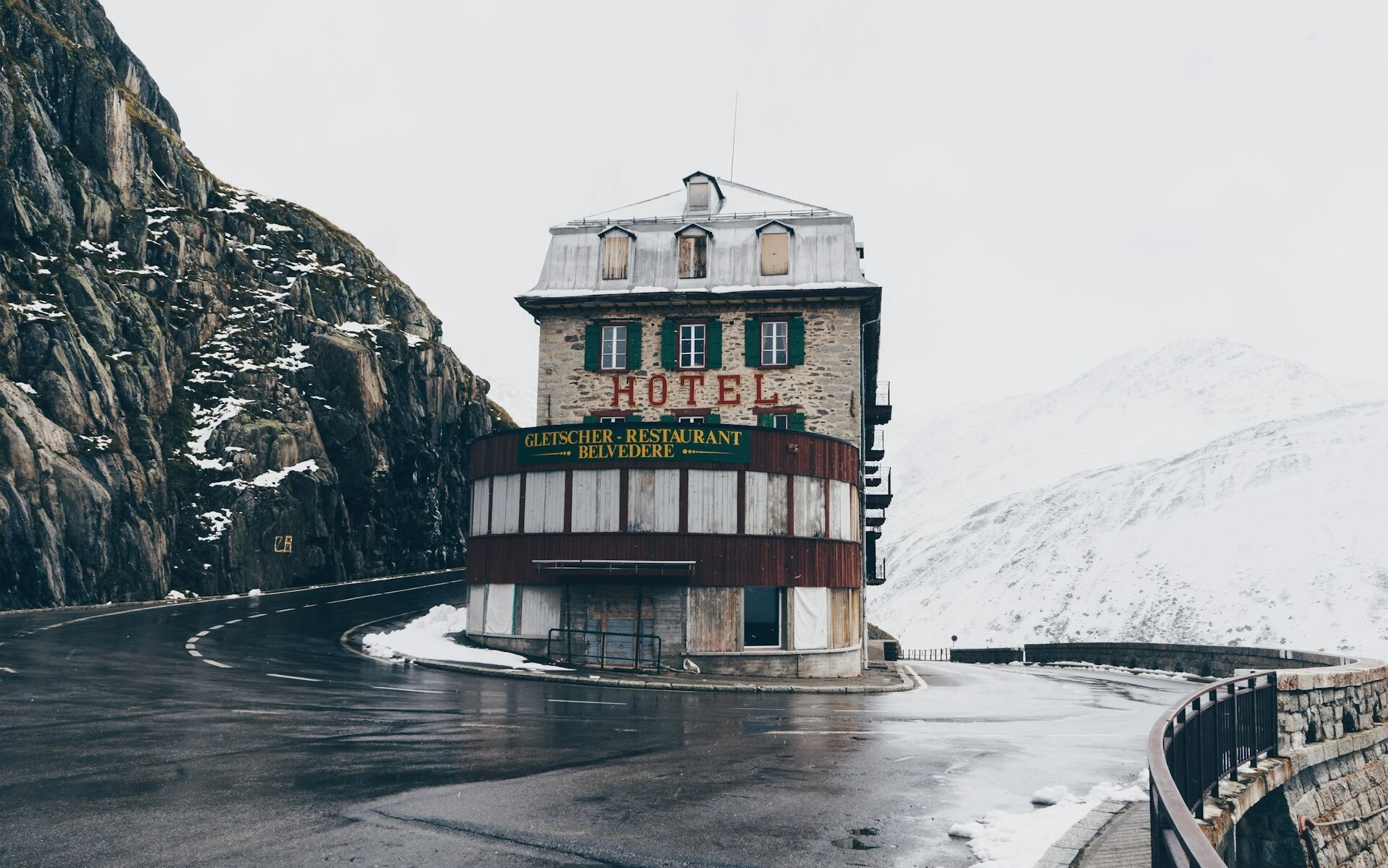 Furka Pass scenic view